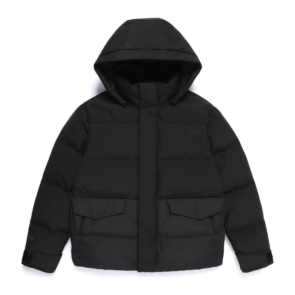 N254UDW310 아틀라스 고어 윈드스토퍼 숏기장 구스다운 점퍼 BLACK