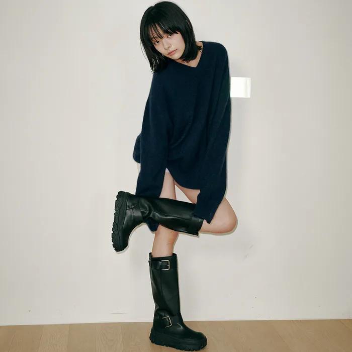 Jannan platform boots