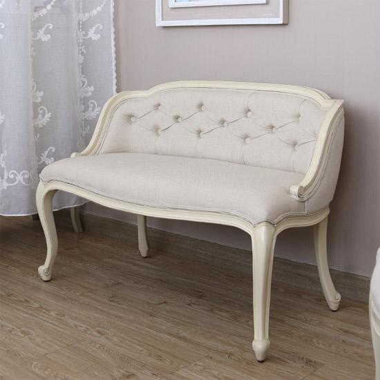 클래식 하프체어 & 원테이블 (베이지) - 마지막 수량 1인체어 1개 / 2인체어 1개