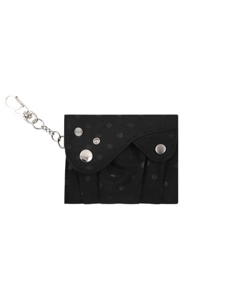 [×미세키서울] puff wallet (black dot)