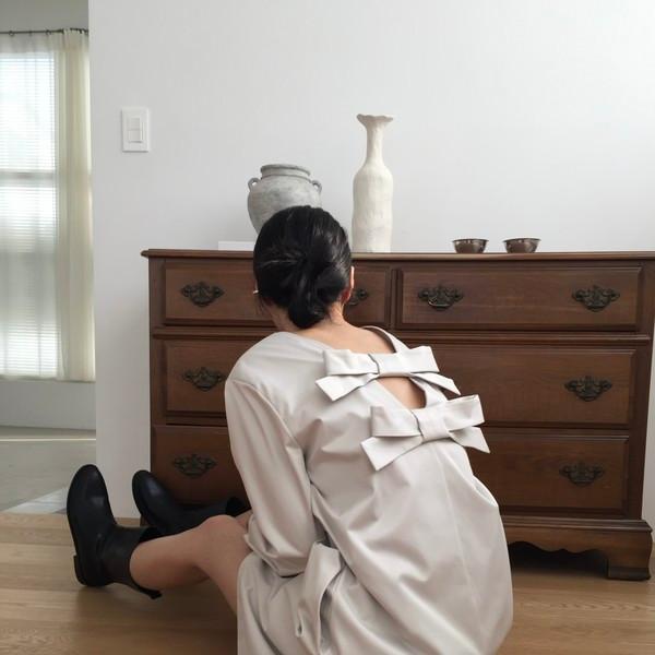 25SS) *적극추천 BACK RIBBON OPS