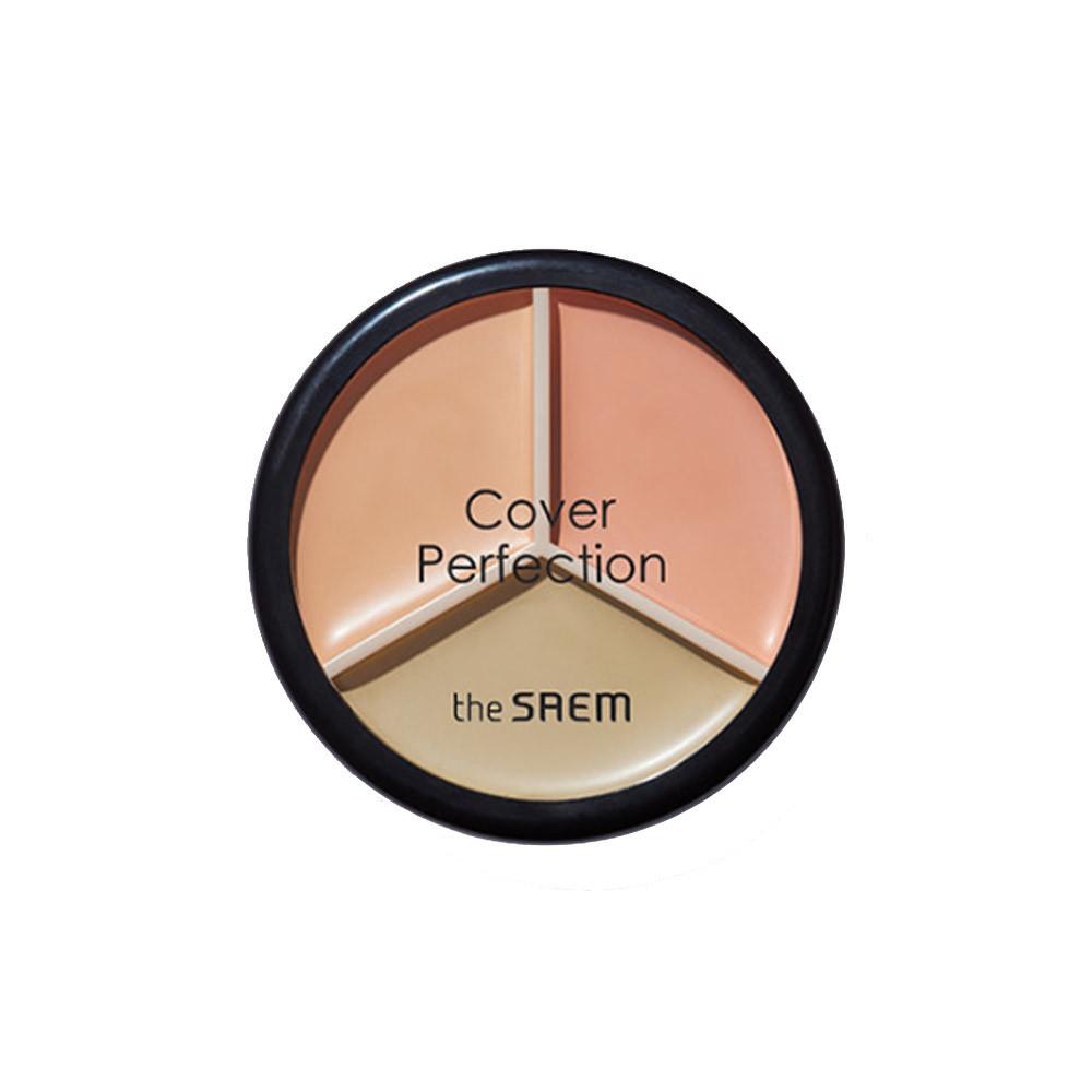 [무료배송] 더샘 커버 퍼펙션 트리플 팟 컨실러 01 코렉트 베이지