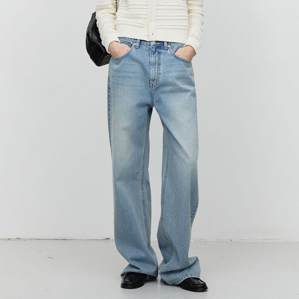 RELAXED WIDE JEANS LIGHT BLUE_UDPA5A208B1