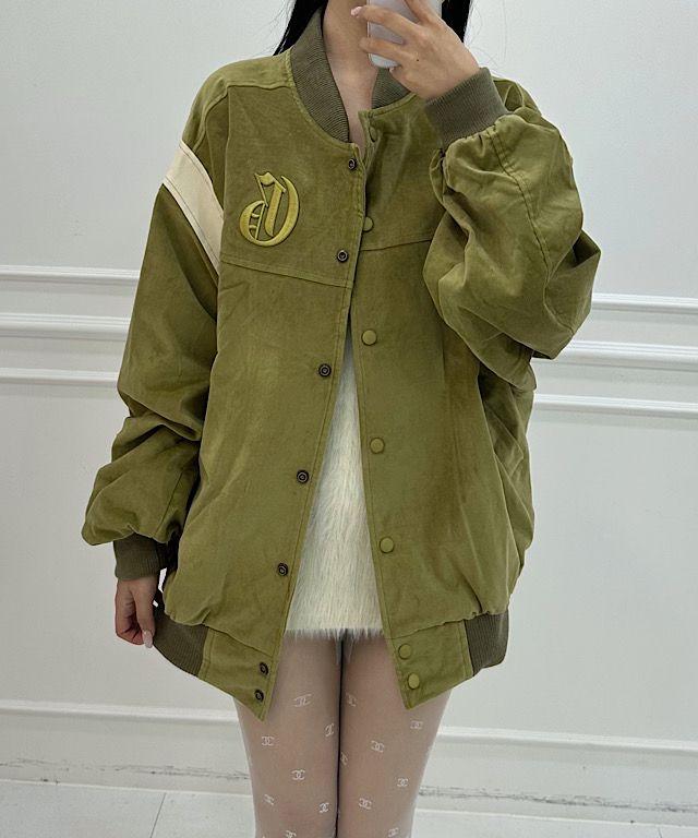 [당일출고/최저가] 배색 코듀로이 야구점퍼 오버핏 바시티 자켓 y2k 유니크 빈티지 하이틴