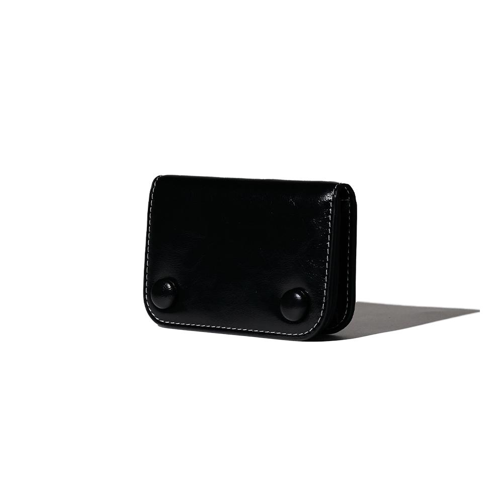 도트 콤팩트 명함 카드지갑 블랙