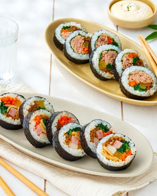 [바바김밥] 3분 조리 냉동 김밥 3종