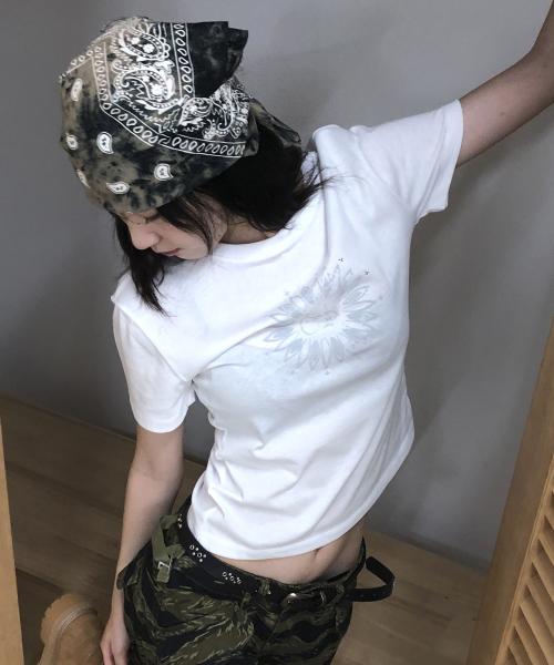 [DEF X GRINNY]Stone Pattern T-shirts