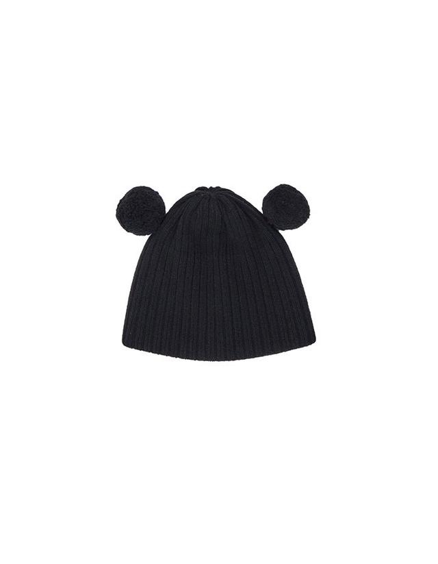 BOCBOK)  PUPPY BEANIE (BLACK)