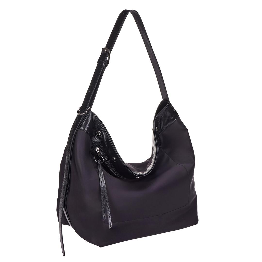 Perfec Button Up Light Hobo L (퍼펙 버튼 업 라이트 호보 라지) Black