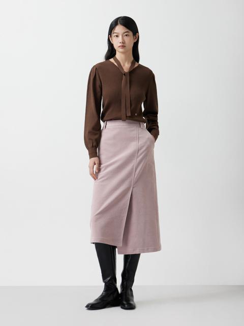 코듀로이 H라인 스커트_Z254MSD020
