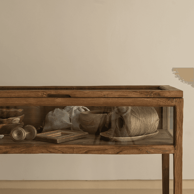 Glass console