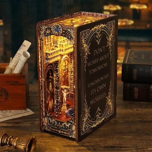 청년토이 DIY 북엔드 책꽂이 미니어처 성약교회 - DIY만들기 | 쿠팡