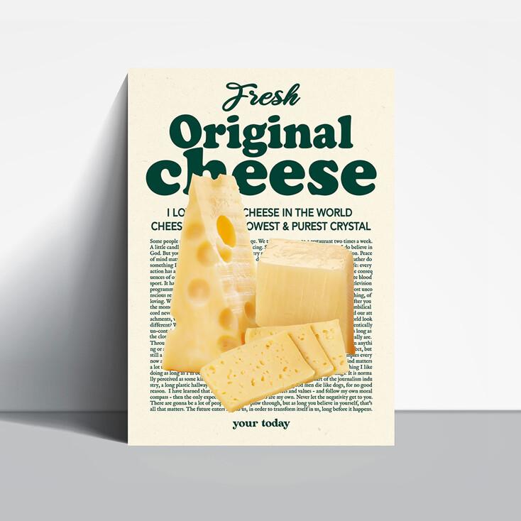 주방인테리어 포스터 치즈 베이커리 포스터