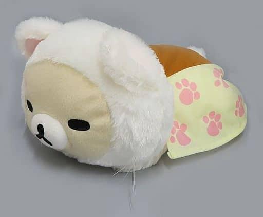 ぬいぐるみ　コリラックマ(つむり目) のんびりネコ こたつでごろんぬいぐるみBIG 「リラックマ」