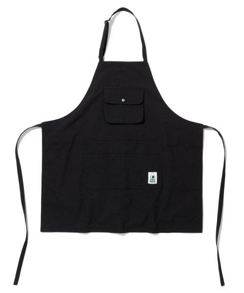 UTILITY POCKET APRON BLACK
