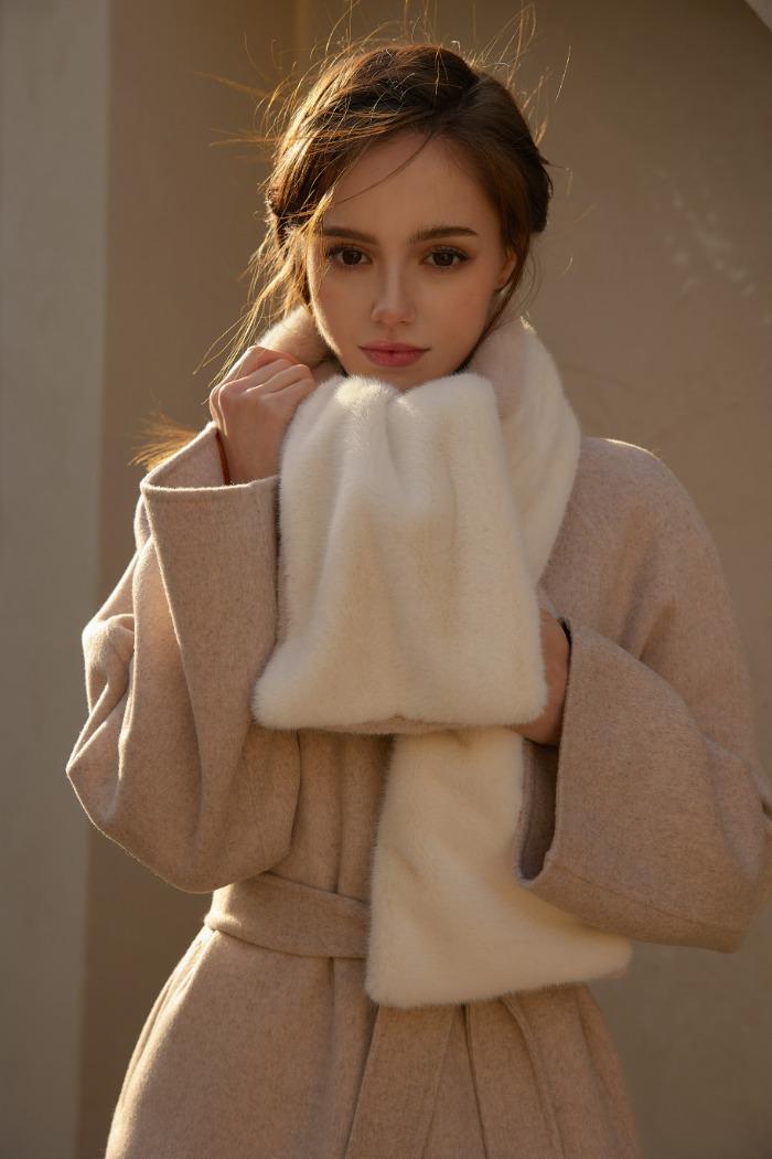 Sheared Mink Muffler