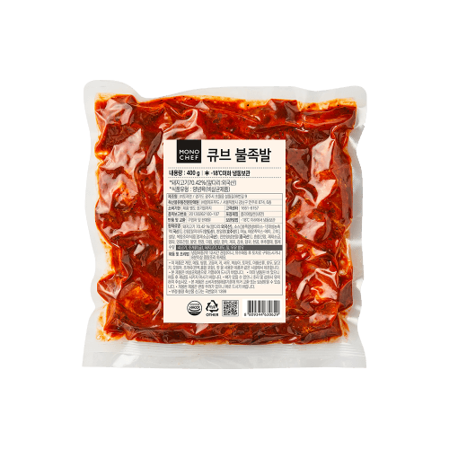 [모노쉐프] 큐브불족발 400g