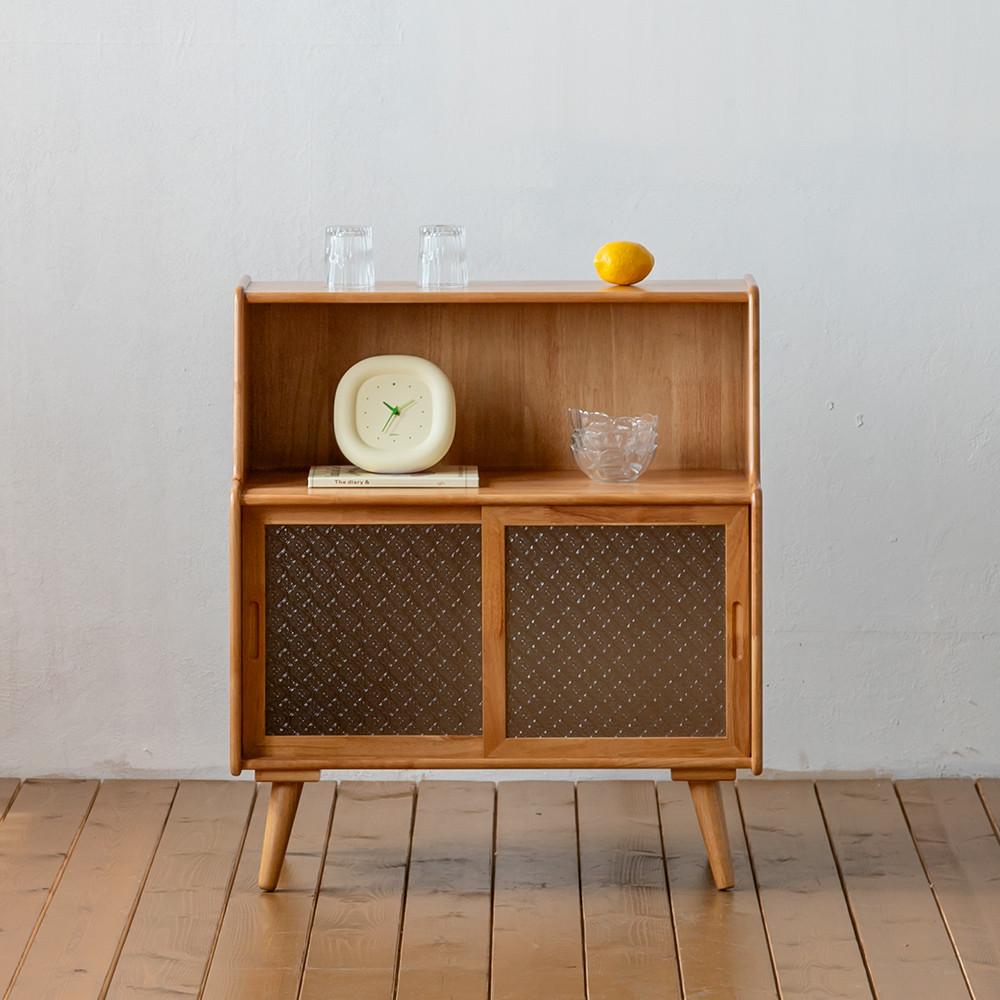 [장미맨숀] 리브 원목 수납장 01 (내추럴)