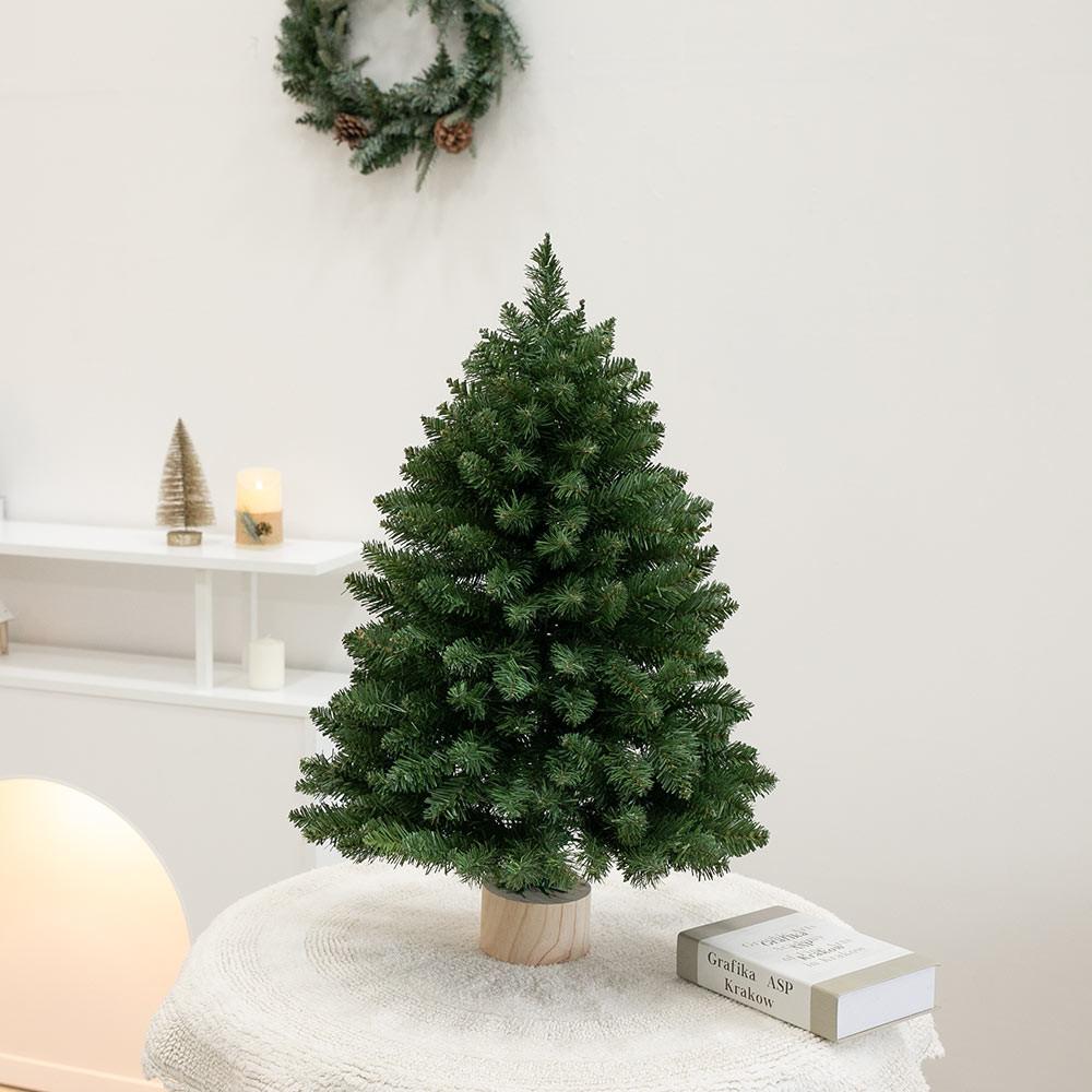 최고급몬타나트리 75cm 크리스마스 무장식 미니 트리 나무