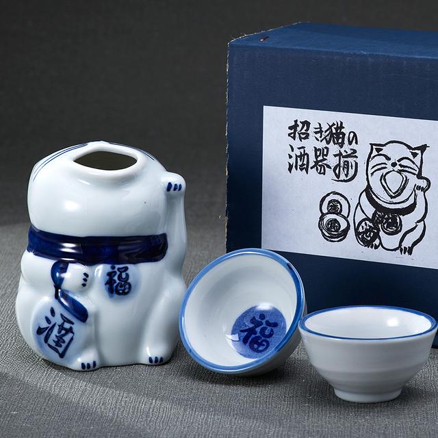 [교토 플레이팅] LUCKY MANEKI NEKO SET