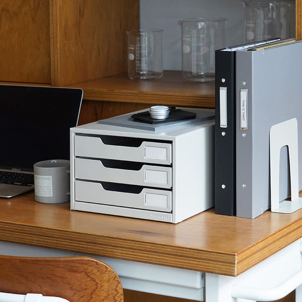 KOKUYO 스틸 A4 레터케이스 5단서랍장 책상서랍장 데스크테리어 책상꾸미기 / 고쿠요