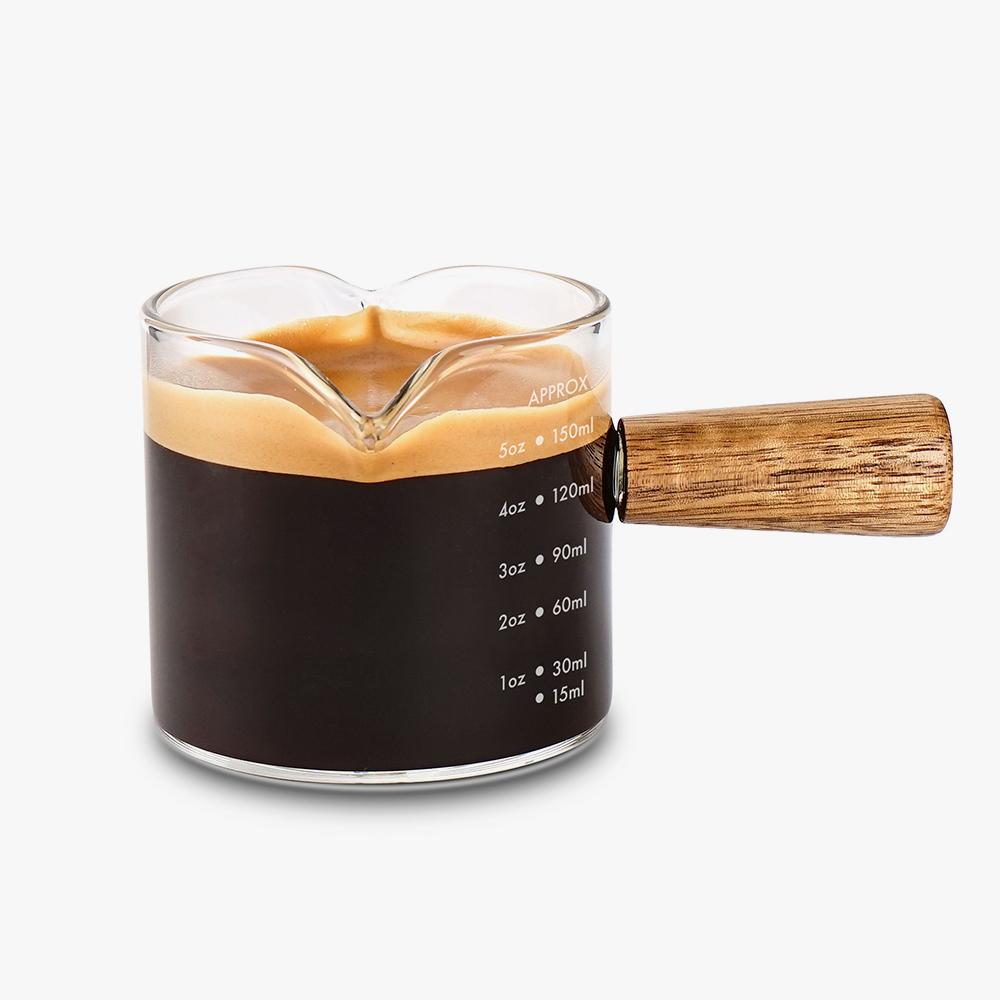 누보 우드손잡이 샷잔 5온스