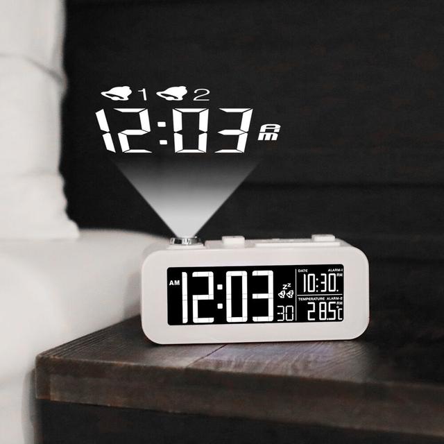 화이트빔 프로젝션 LED 클락