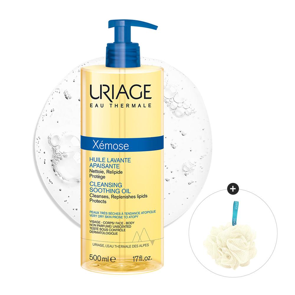 유리아쥬 제모스 수딩 클렌저 500ML (건성 피부용 바디워시)+GIFT