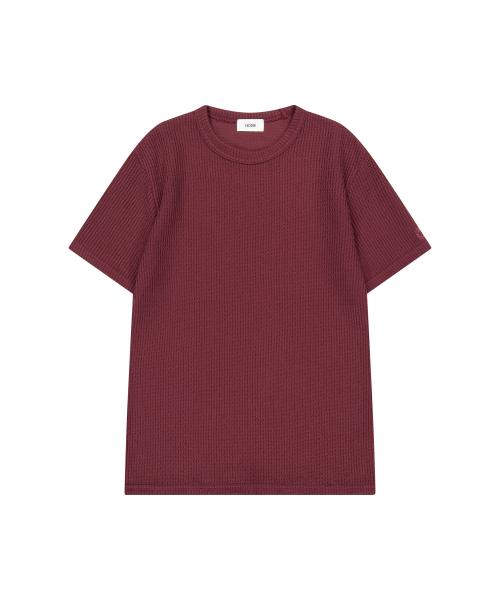 엔젤로우 니트 - 버건디