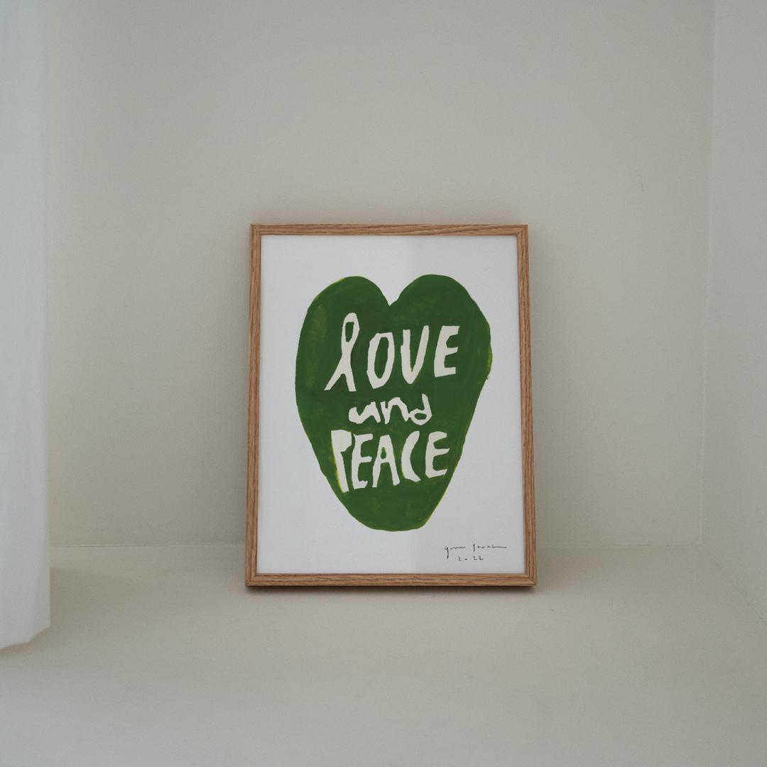 Mini Poster ∙ green