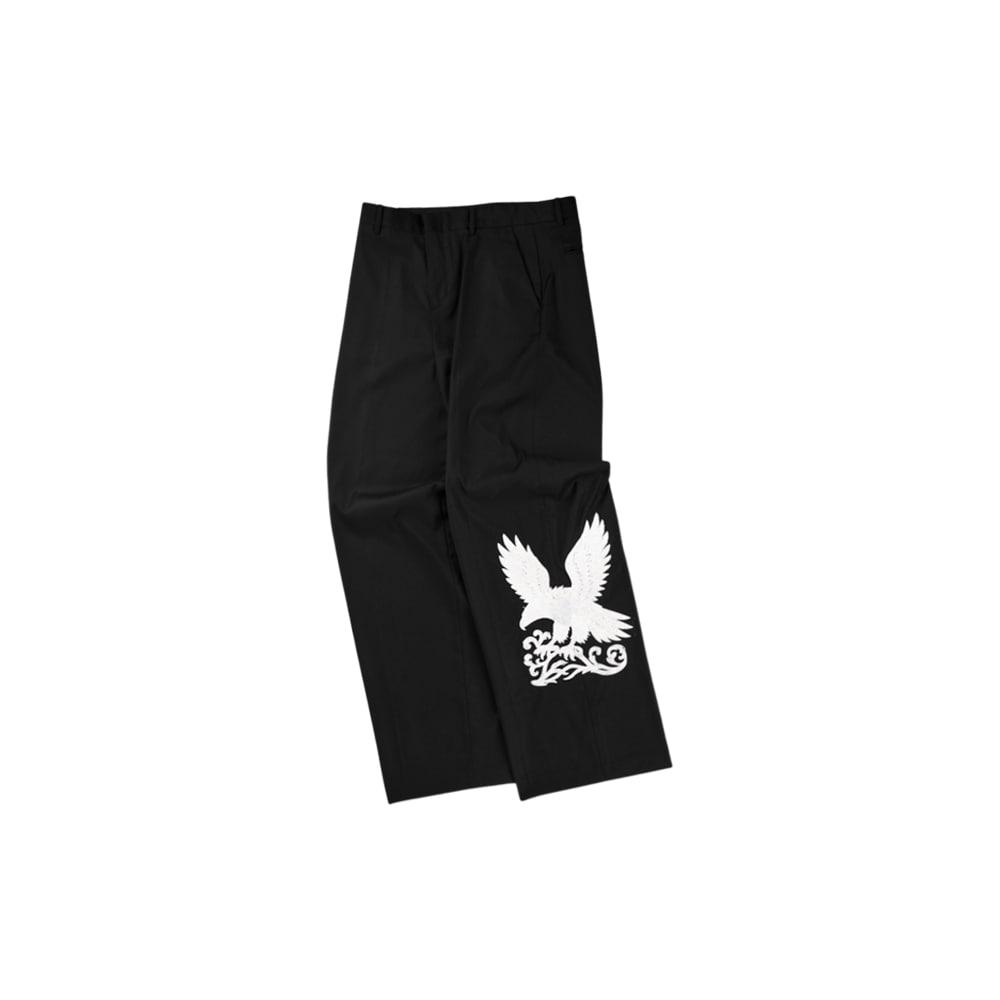 [EMOSTANCECLUB : 에모스탠스클럽] EAGLE EMBROIDERY SLACKS