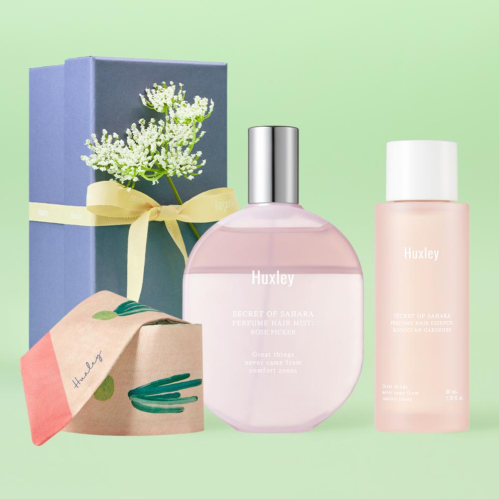 [꽃 패키지/선물포장/트윌리 증정] 퍼퓸 헤어 에센스 + 퍼퓸 헤어 미스트