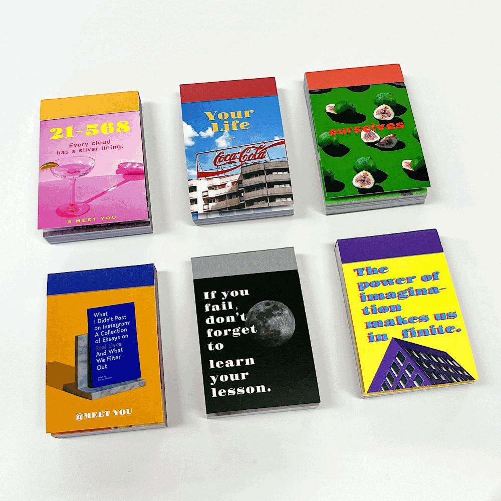 50장 키치 힙한 감성 인스 다꾸 스티커 세트 다이어리 꾸미기 스티커팩 6종