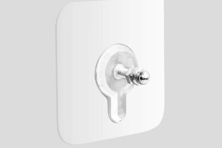 접착식 나사 걸이 매직 볼트 후크 홀더 무타공 강력 접착 선반 설치 스티커 고리 01