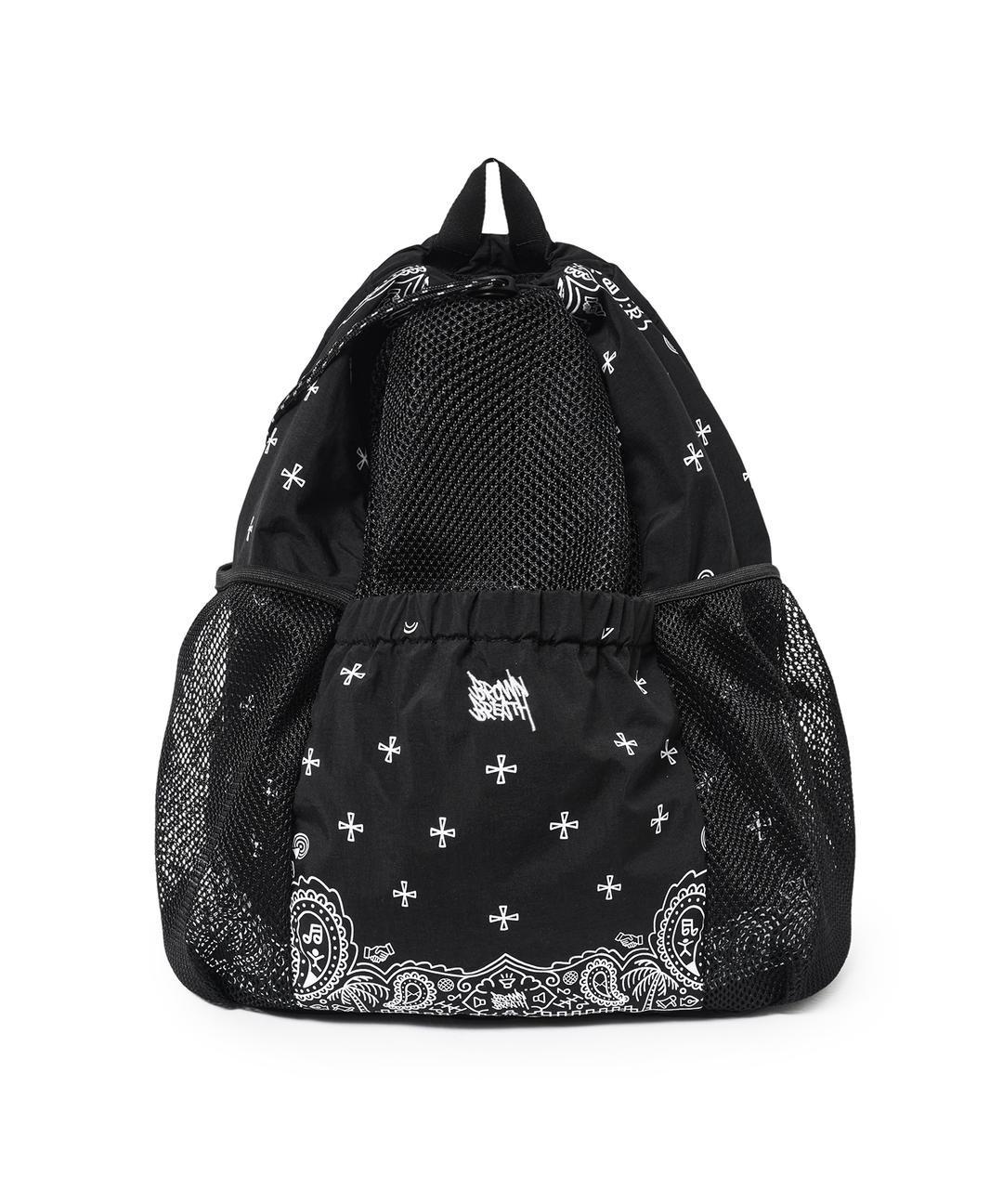KIDS PAISLEY UTILITY BACKPACK - BLACK