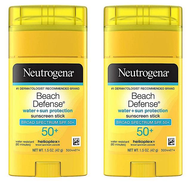 뉴트로지나 비치디펜스 선스틱 SPF 50+ 42ml 2개