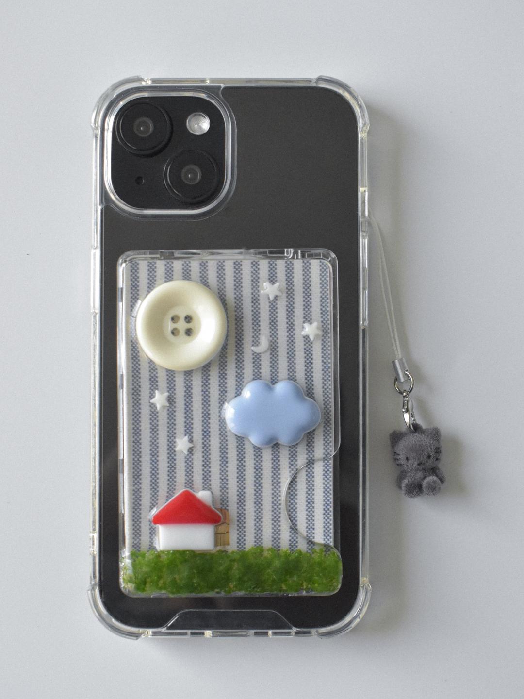 채널202 채널이공이 꿈나라 빨간집 맥세이프카드지갑 교통카드지갑 카드케이스