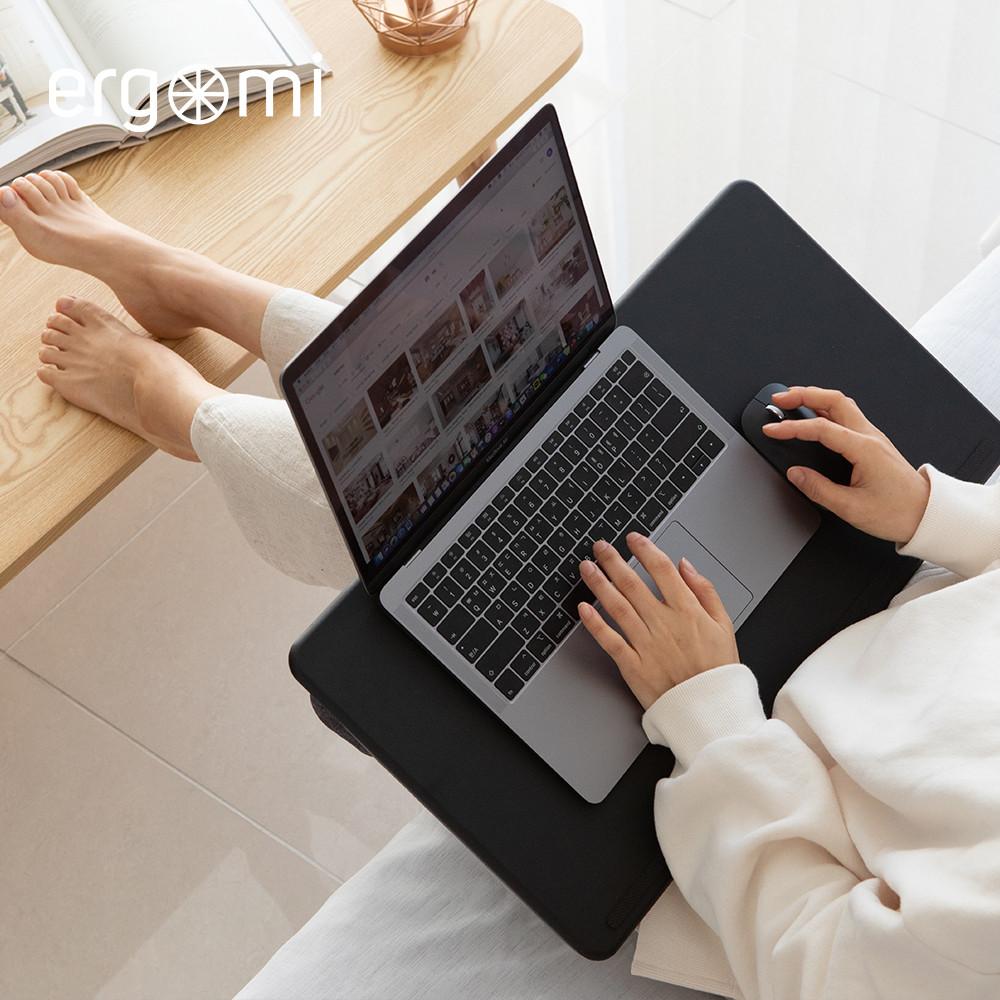 에르고미 랩데스크 블랙에디션 노트북 거치대 S 독서대 노트북받침대 미니책상 ergomi