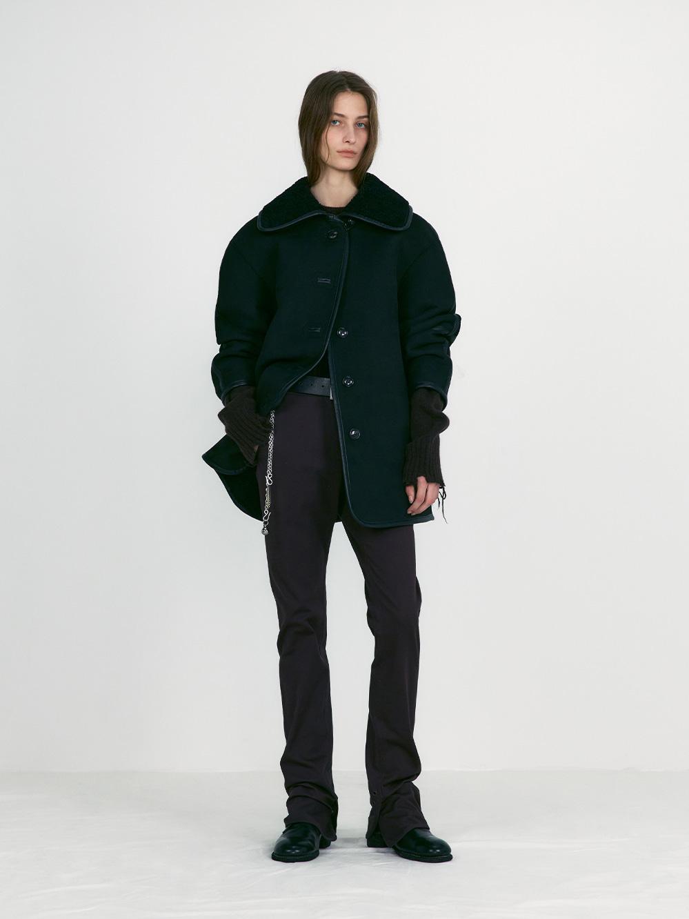 Reversible Shearling Jacket_Black