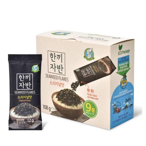 [지도표 성경김] 한끼스틱 자반 (12g9봉, 총108g)