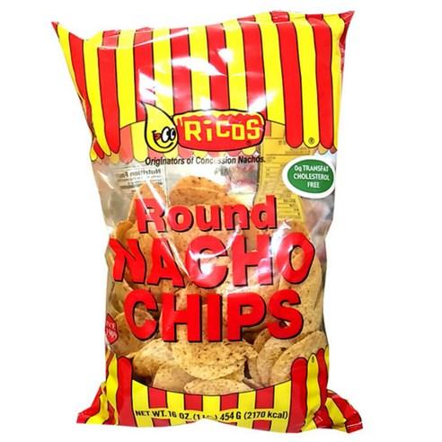 리코스 라운드 나쵸 칩, 454g, 1개 - 스낵/시리얼 | 쿠팡