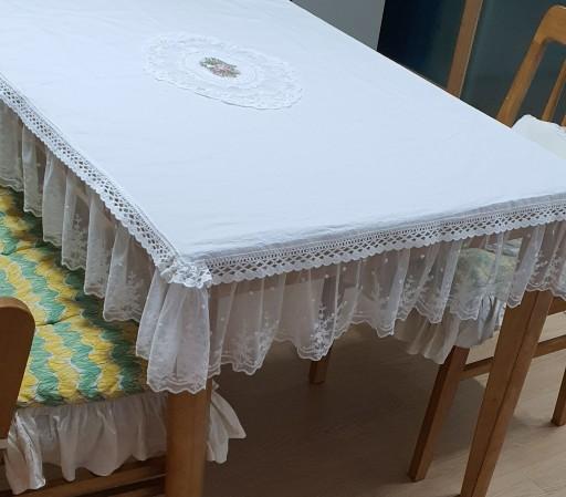 식탁보 엔틱 레이스 테이블보