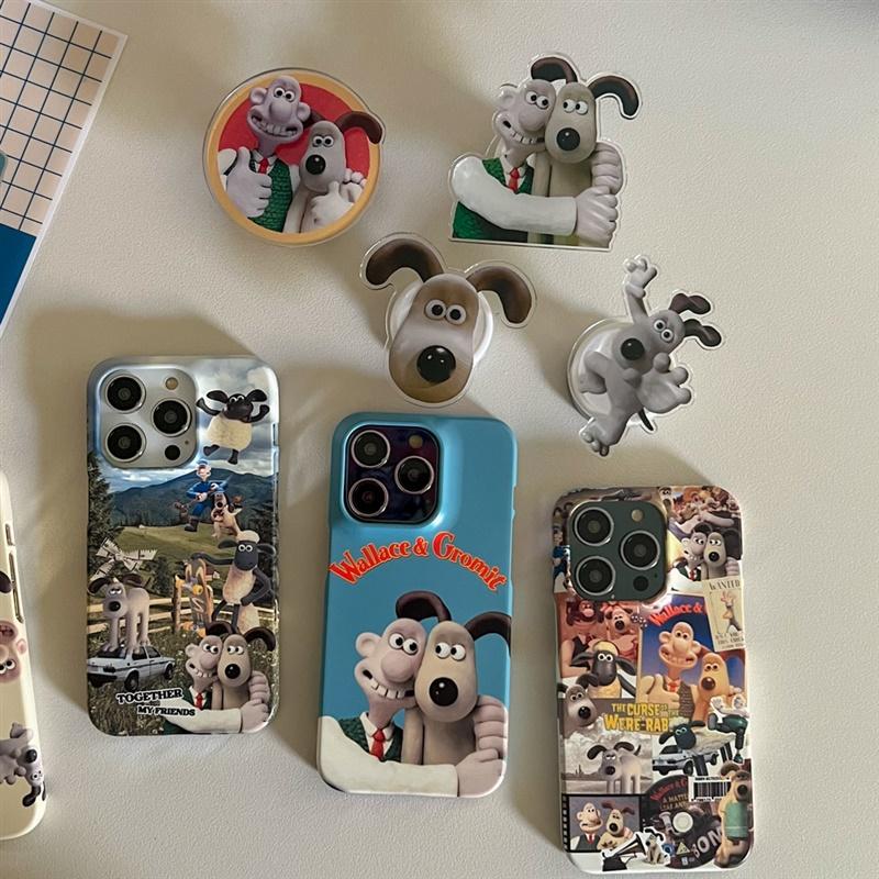 웰레스와 로밋 핸드폰케이스