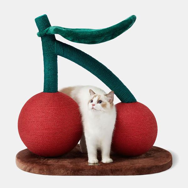 더블 체리 해먹 캣타워