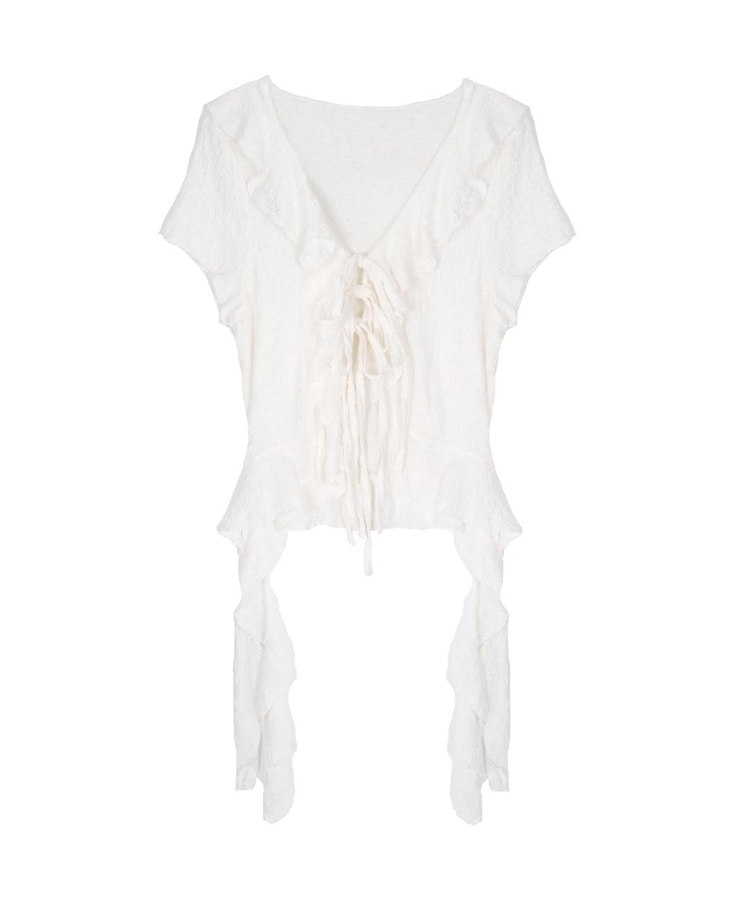 로맨스 프릴 가디건