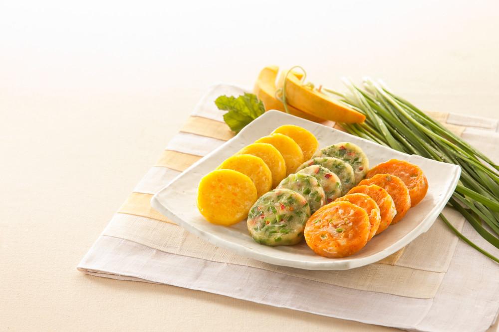 사옹원 소형전 골라담기(김치전, 해물파전, 부추전, 감자전, 녹두전, 애호박전 등)