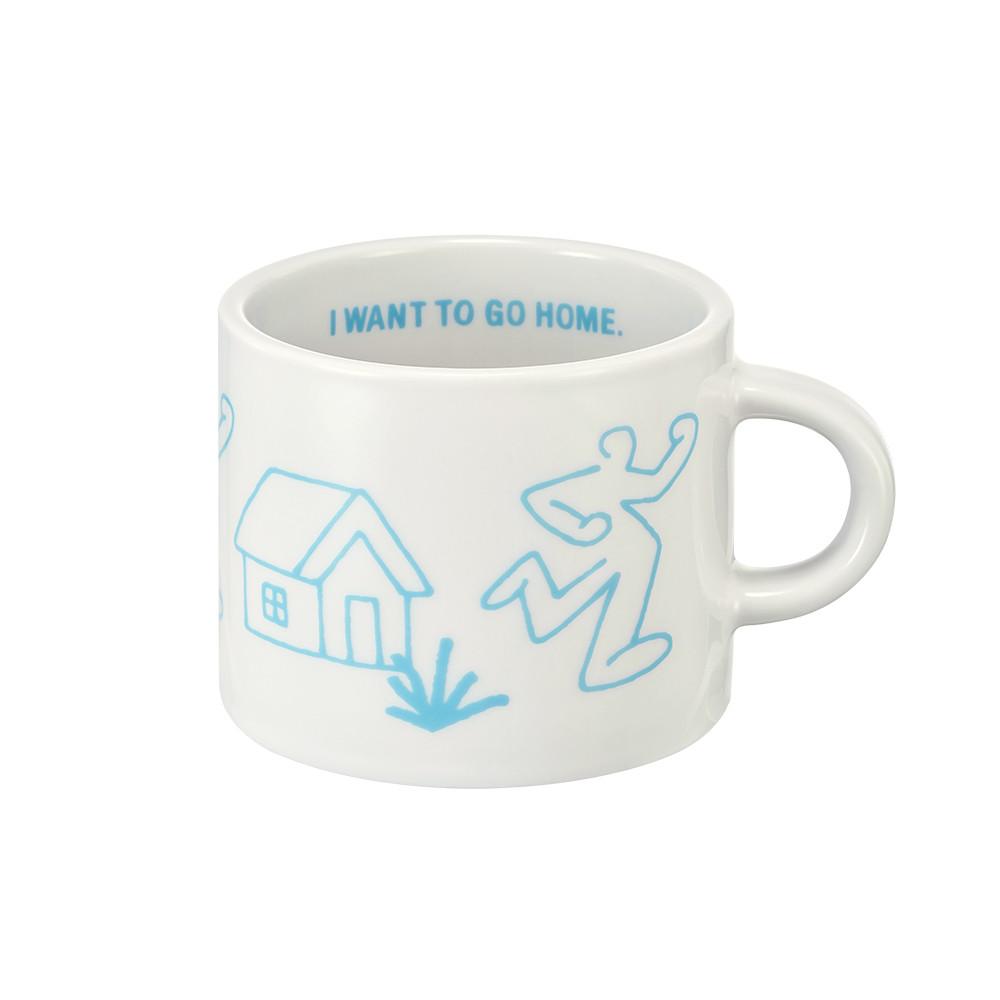 리베르 I WANT TO GO HOME 머그컵 300ML