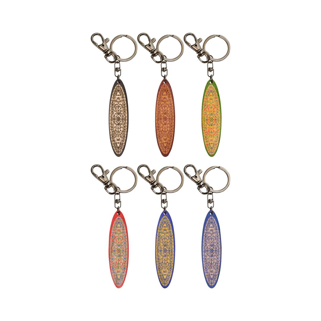 Doodle Persian Keyring