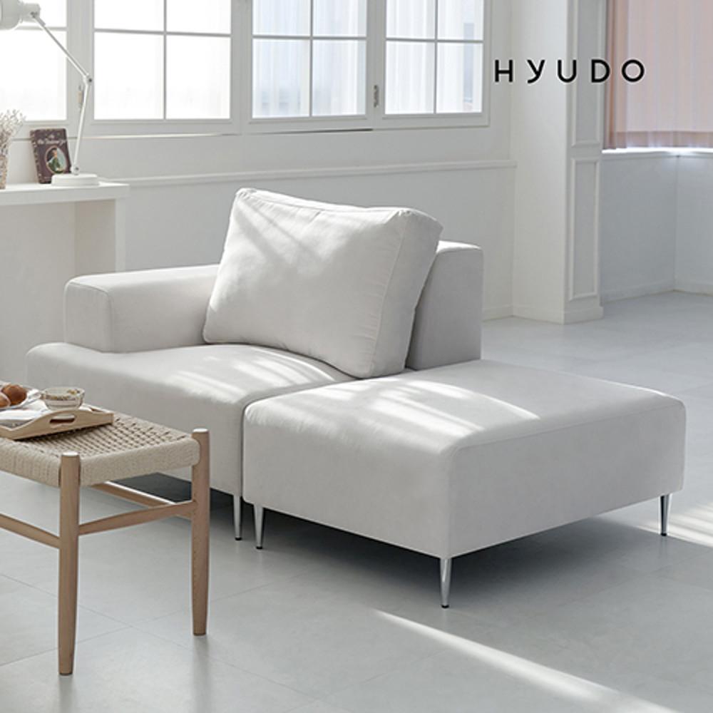 휴도 일상의 동백 아쿠아 패브릭 2인 3인 카우치소파 방수소파 화이트소파