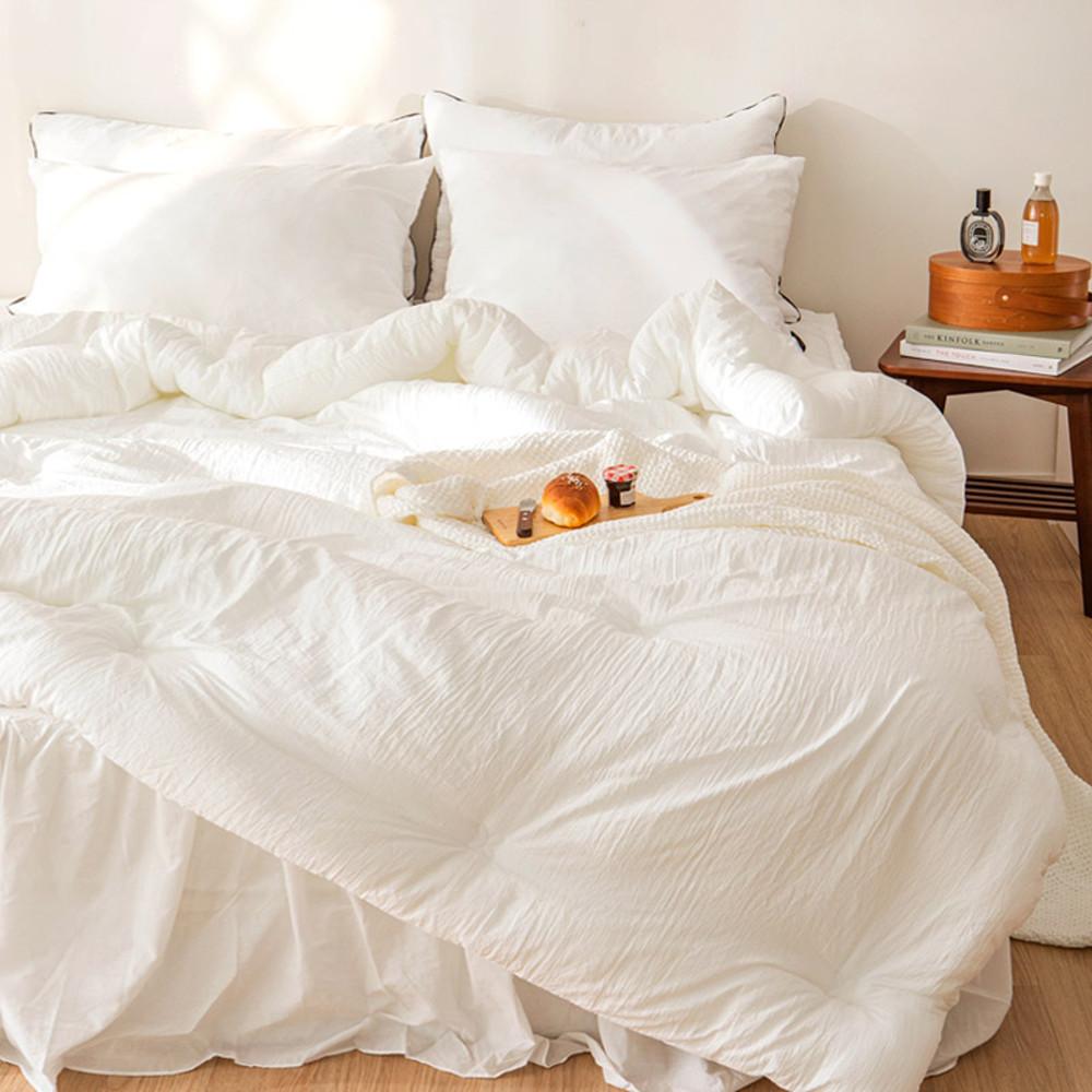 맨살촉감 알러지케어 먼지없는 초고밀도 텐셀 마이크로모달 무형광 옥수수솜 차렵이불 SS/Q